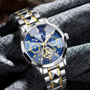 Trendy Brand Men's Watch Automatic Calendar Business Men's Watch